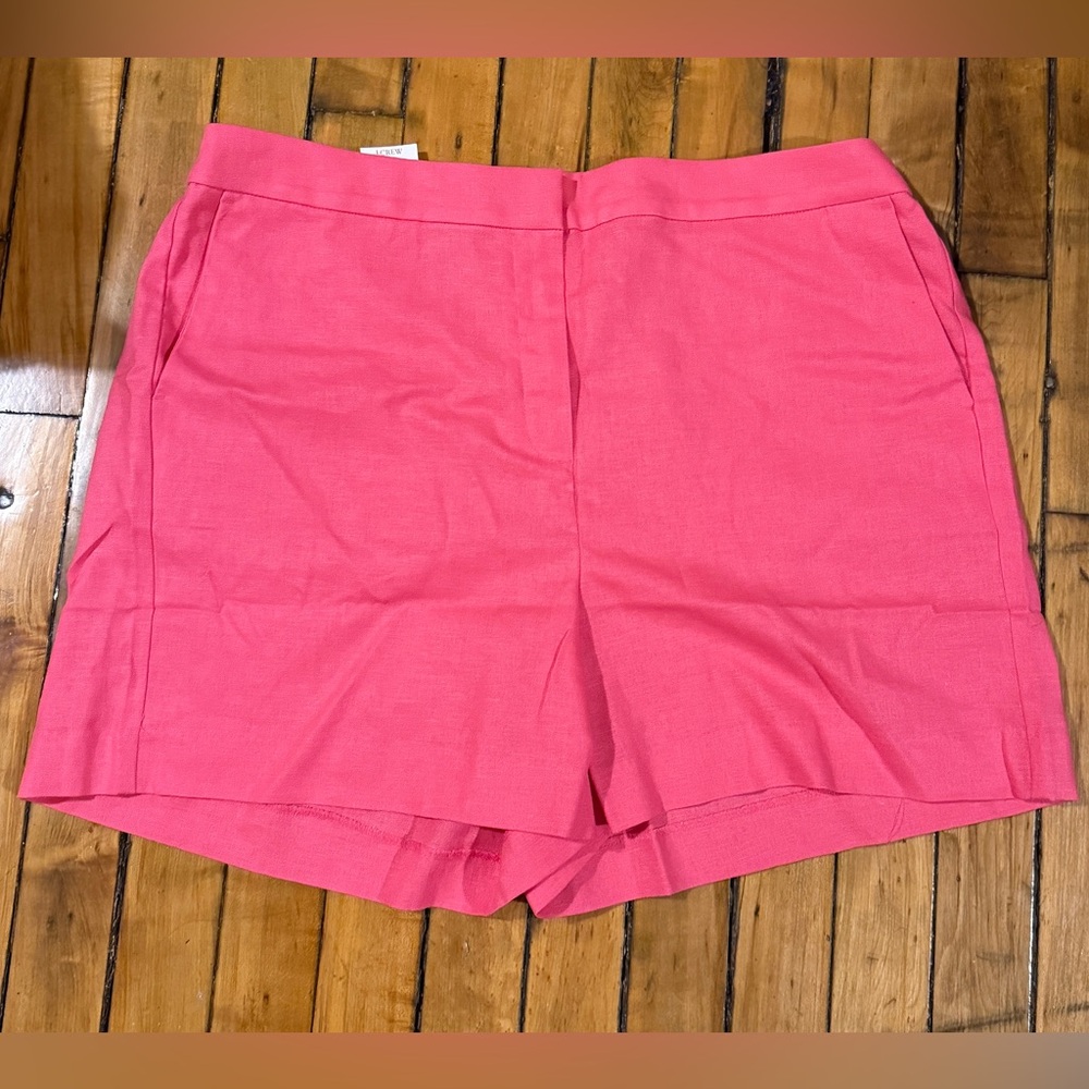 J. Crew Factory linen blend shorts - NWT!
